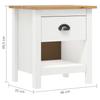 Nightstands 2 pcs Hill model 46 x 35 x 49.5 cm solid pine wood