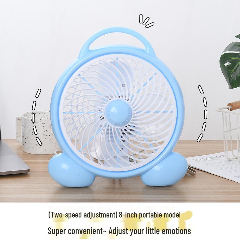 Cute Cartoon Mini Desktop Fan for Office or Dormitory