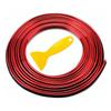10m Interior Car LED Strip Light PVC Red Decorative Ambient Lighting Kit for Automobiles