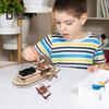 1 комплект DIY модель лодки с дистанционным управлением набор для самостоятельной сборки деревянная головоломка радиоуправляемый корабль строительство ремесла дети STEM образовательная физика научный эксперимент игрушка