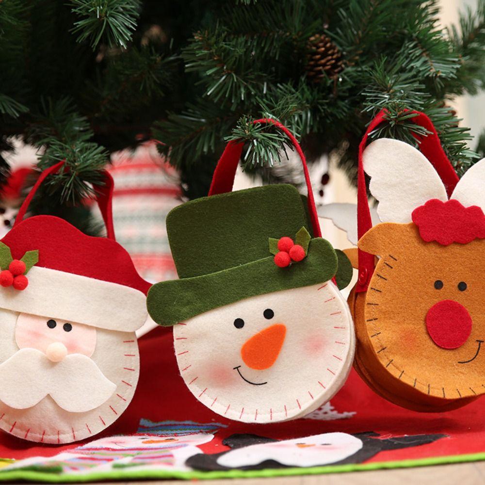 Decoration Ornament Christmas Tree Decoration Christmas Gifts Bag Gift Pouch Tote Bag Candy Bag