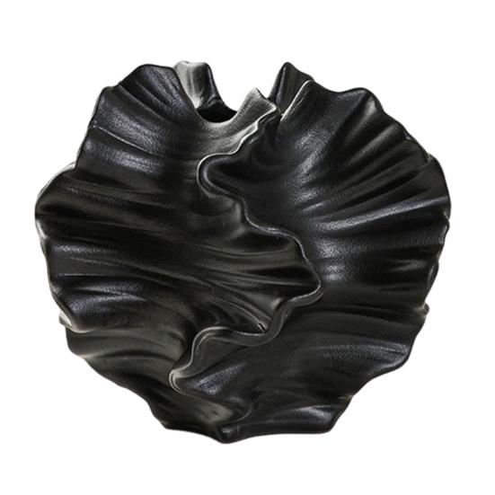 Богемская керамическая ваза в форме цветка, ваза в стиле пампас, минималистская настольная ваза в скандинавском стиле для каминной полки, обеденного стола, декора офисного стола