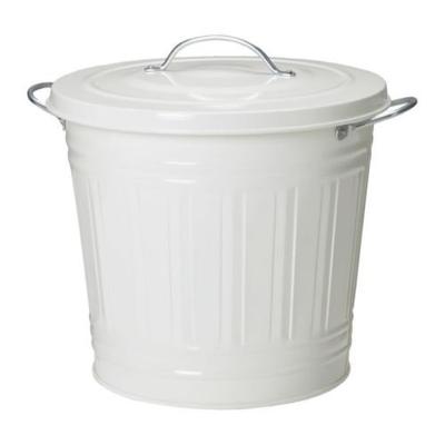 IKEA KNODD Белый контейнер с крышкой, 16 л, 50171773