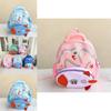 Stylish And Practical Kids Backpack In Pink Green Blue Versatile For School And Adventures