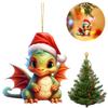Christmas Acrylic Dragon Ornament Christmas Hanging Christmas Tree Pendant Ornaments Christmas Decorations New Year 2025