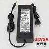 110 В 220 В 100-240 В переменного тока в постоянный ток 32 В 5 А адаптер питания зарядное устройство адаптер 5,5 мм X 2,5 мм штекер США ЕС Австралия штекер 32 В/5 А блок питания