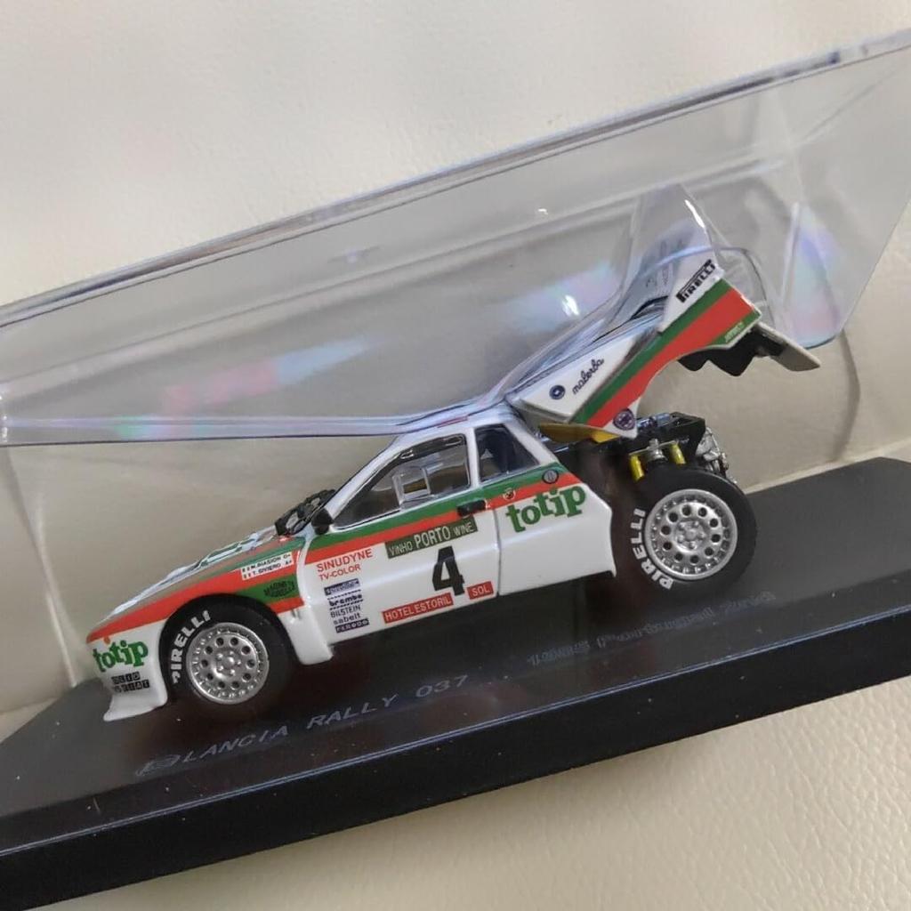 Scale Miniature Car Lancia Rally 037 1985 WRC Portugal Totip 1/43