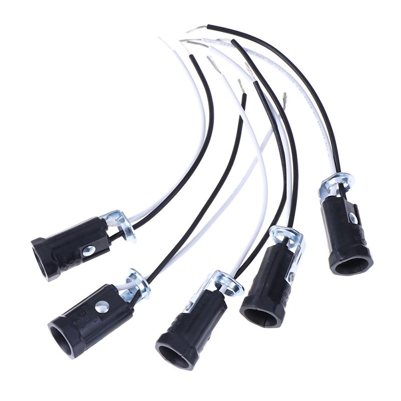 Подсвечник из 5 предметов E12 Патрон лампы Патрон лампы без ключа с проводником 20 см