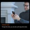 For iPhone 16 Pro Case Compatible with MagSafe Kickstand Carbon Fiber Texture PC+TPU Phone Cover with Silicone Ring