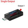 Red+Blue Dual USB Current Voltage Charging Detector Tester Battery Voltmeter Ammeter Charger Doctor