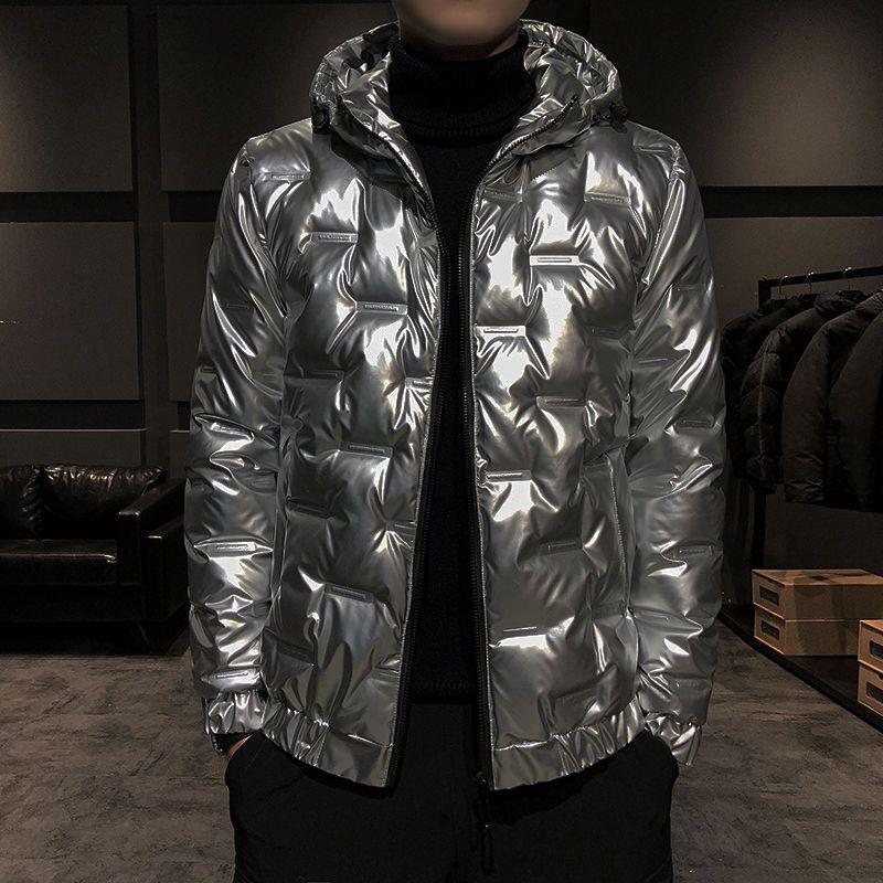 Down Jacket Winter Short Coat Trend Handsome Business Tuhao Men's Clothing