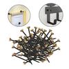 Upgraded Picture Frame Nails Pack of 50 Versatile Half-round Head Nails Picture Frame Tack Suitable for Various Surfaces