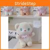 Adorable Cute Bear Plush Toy Keychain Fluffy Stuffed Animal Bag Charm Doll