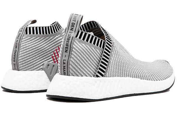 adidas NMD_CS2 Primeknit 'Темно-серый Шокирующий розовый' BA7187