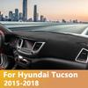 Для Hyundai Tucson TL 2015 2016 2017 2018 Автомобильный коврик на приборную панель Защита от света Коврики на панель приборов ПротивоУФ чехол Аксессуары