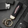 4S Dealership Car Emblem Keychain Calfskin Auto Key Chains For MINI One Cooper JCW Countryman Clubman Cabrio Paceman Coupe WORKS uylez55