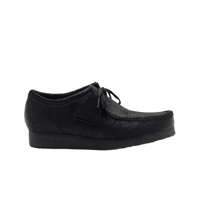 Wallabee Черный с волосами