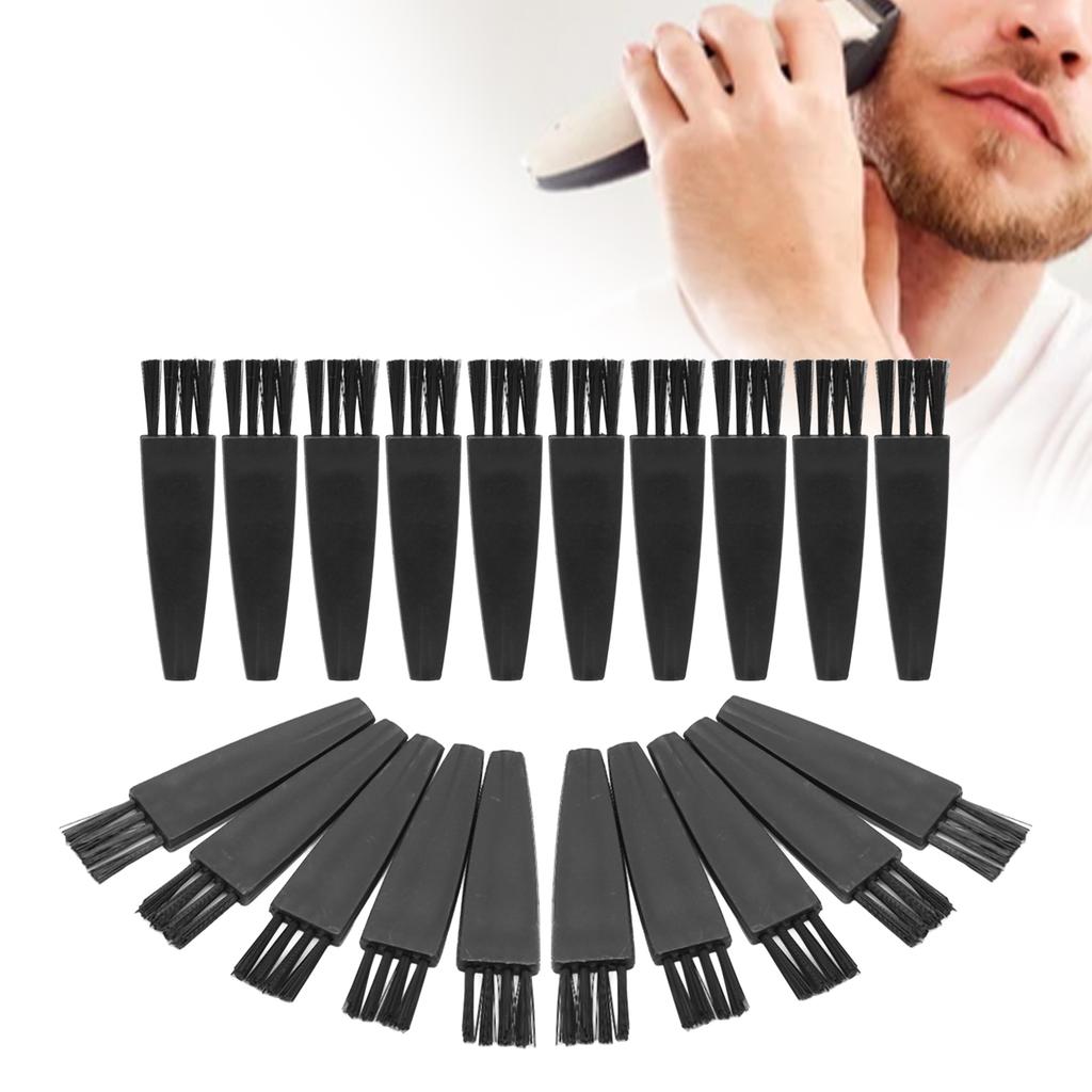 20Pcs Shaver Brush Multifunctional Soft Bristle Durable PP Comfortable Handle Razor Brush for Appliance Computer