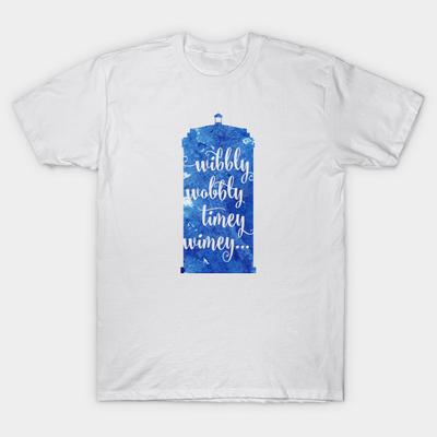 Футболка женская Wibbly Wobbly Timey Wimey Harajuku Print Kawaii футболка летняя женская футболка с коротким рукавом топ футболка