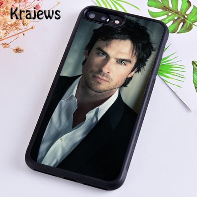 Чехол для телефона Damon Salvatore The Vampire Diaries Для iPhone 17 Air 16 15 14 plus 12 13 pro max coque Fundas