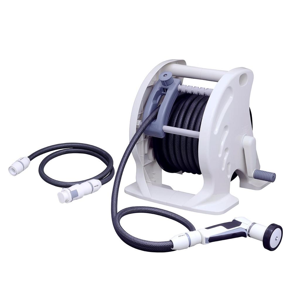 Takagi Hose Hose Reel Easy Connection Mercury II Twister 20m Easy To Wind Up Monotone RT620SK