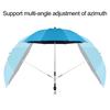 Chair Umbrella with Clamp Portable Adjustable UV Protection Waterproof Outdoor Camping Fishing Garden Backyard Patio Beach Chair Umbrella Parasol