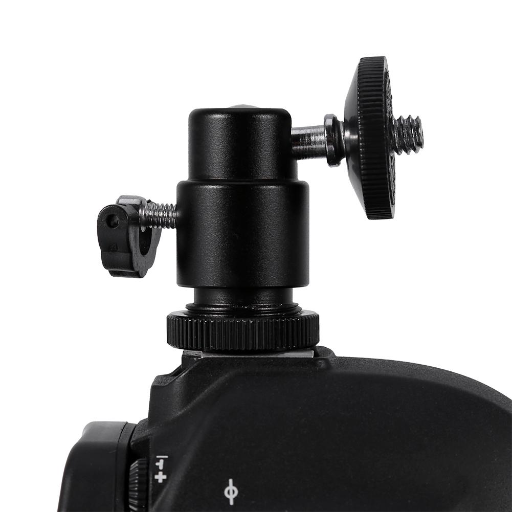 Back 1 4 inch Screw Camera Tripod Mini Ballhead Hot Shoe Adapter Accessory For Digital Camera