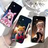 Мультяшный чехол для телефона P-Sailor Moons для Samsung Galaxy A73,21,22,32,71,53,52,51,80,5G Мягкий черный чехол