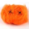 Halloween Spider Cotton Bar KTV Decoration Supplies Ghost Festival Scene Decoration Props Spider Web Spider Silk