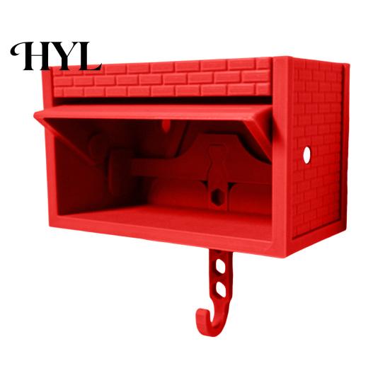 No Drill Installation Key Hook Car Garage Holder with Opening Door Adhesive Home Decor Clip Wall-Mounted Organizer Dual-purpose Decorative for Office