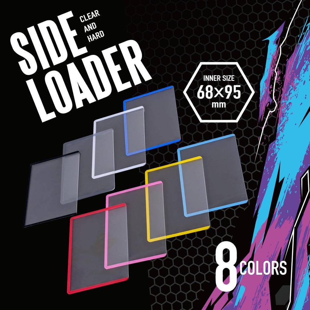 Allone Side Loader 50 Sheets White 70 x 100mm Card Sleeves Protects and Stores from Scratches and Dirt Also Can Be Used to Mail Trading and Flea