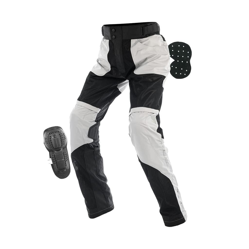 KOMINE PK-7293 Protective Riding Mesh Pants 3D 07-7293 Men's Black XS