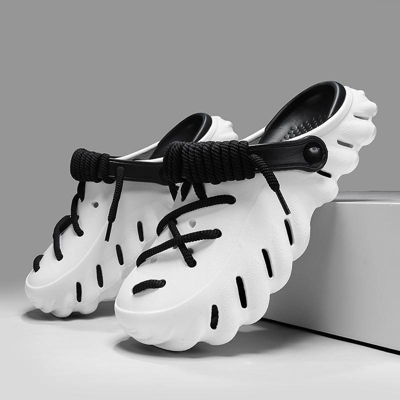 Новые мужские тапочки, летняя мода, плоская обувь, шлепанцы, пляжные легкие сандалии для ходьбы, уличные сандалии