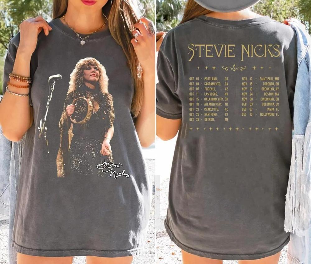 Stevie Nicks Fan Shirt Stevie Nicks 2025 Concert T-Shirt Free Postage