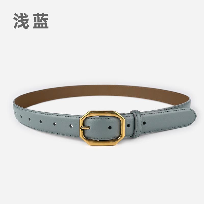 Четыре сезона в наличии новый женский ремень из натуральной кожи в сочетании с джинсами, повседневными брюками, юбками, женским ремнем