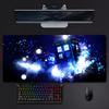 Dark Psychological Anime Pperfect Blue Mouse Pad Large Gaming Mousepad With Stitched Edges Thickened Desk Mat Pc