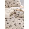 Tiles Single Patterned Duvet Cover Set, Elastic Sheet And 1 Pillowcase