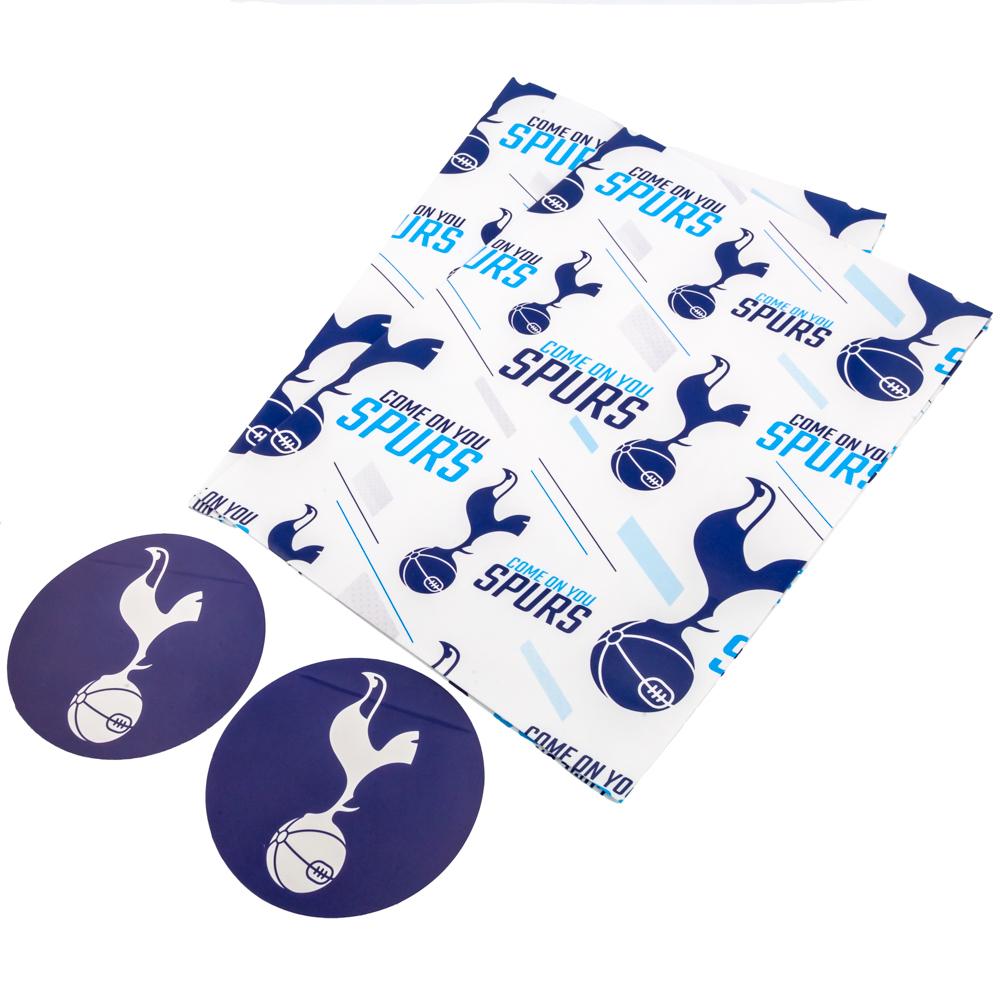 Tottenham Hotspur FC Листы подарочной упаковки с текстом (Упаковка из 2 шт.)
