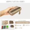 [MR FONE] wallet ladies mini wallet genuine leather bifold wallet compact wallet With coin purse small wallet RFID Skimming prevention thin Thin