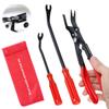 3Pcs Car Clip Pliers Fastener Remover Set Auto Trim Rivet Removal Tool Kit Anti Slip Car Door Panel Dashboard Repair Tool