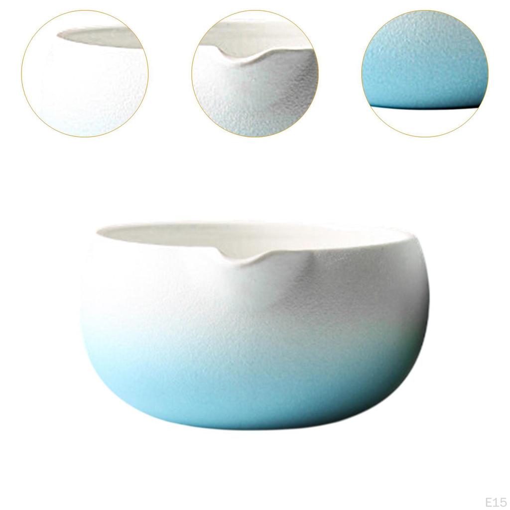 Керамическая чаша для матча с носиком для смешивания чая для домашнего офиса