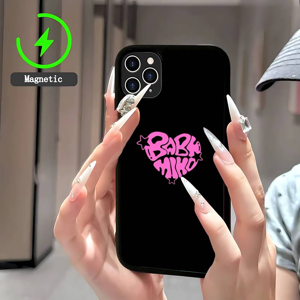 Чехол для телефона певицы Young Miko Магнитный чехол для IPhone 17 16 14 13 12 11 15 Pro Max Plus Для Magsafe Беспроводная зарядка Чехол