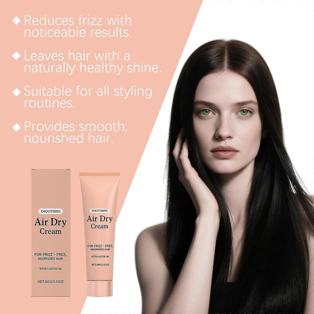 Amz Hair Smoothing Care Cream Nourishes And Protects Frizzy Hair Daily, Making It Smooth, Shiny And Light. Hair Care Cream