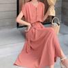 Chiffon Dress, Women's Summer Fashion Temperament, Very Fairy French Niche Knee Length Skirt