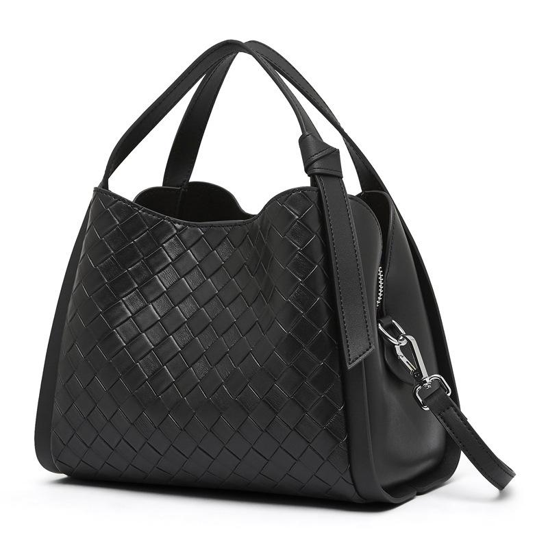 Женская сумка кожаная с тиснением сумка-корзина для овощей повседневная универсальная высококлассная сумочка мессенджер женская сумка