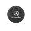 1/2pcs Car Coasters Water Cup Slots Non-Slip Mat for Mercedes Benz W203 W204 W205 W206 W212 W213 W222 W223 E300 C200 Accessories KR9