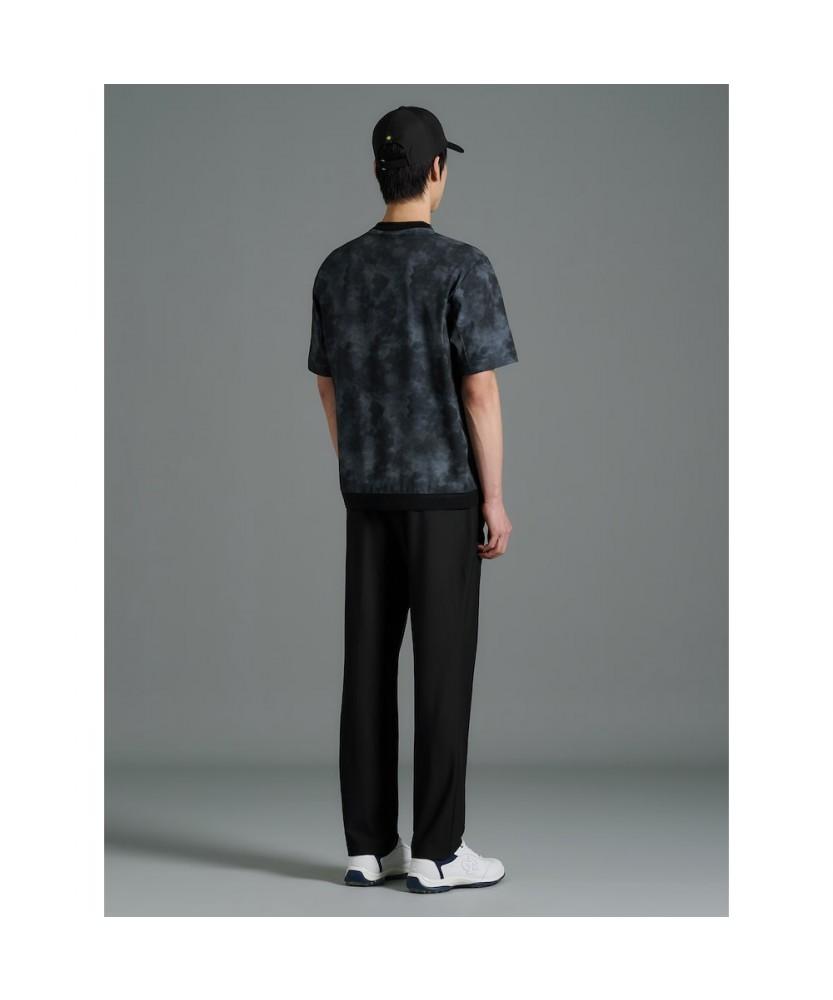 BEANPOLE GOLF [B_Under] Men'S Cloudy Lightweight Short Sleeve Sweatshirt - Black