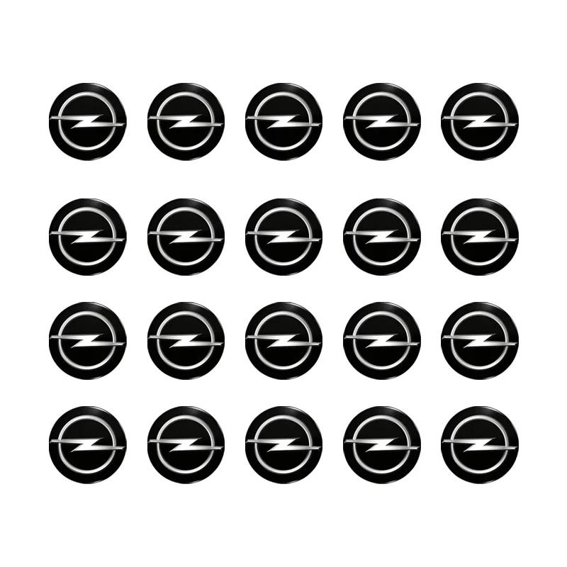 New 3D car remote key badges and key stickers For Opel insignia Astra H G J Antara vectra Vivaro corsa c d zafira b Car Styling QS7