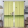 TotoroS Elegant Room Curtains for Living Room Tulle for Bedroom Shades Home Interior Curtains 2 Pieces Halloween Decoration