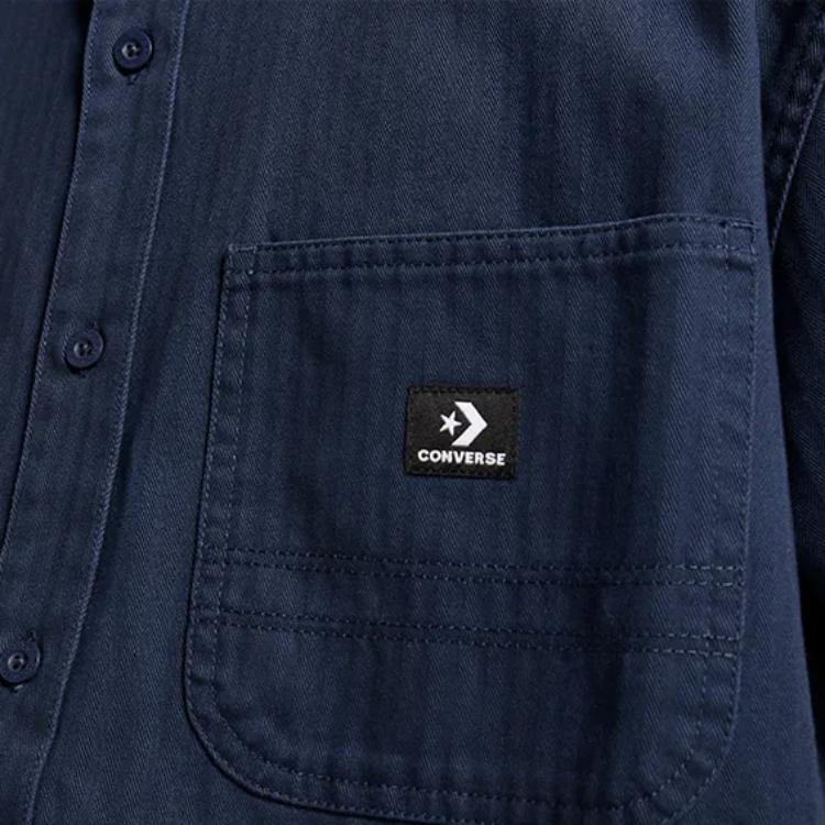 Converse Стирка тканой рубашки на пуговицах 10026973-A01